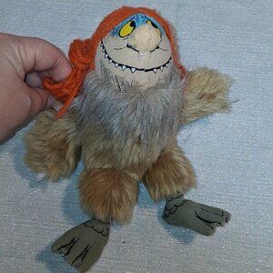 Vintage Where The Wild Things Are Sipi 8 inch Plush Stuffed Toy Crocodile Creek